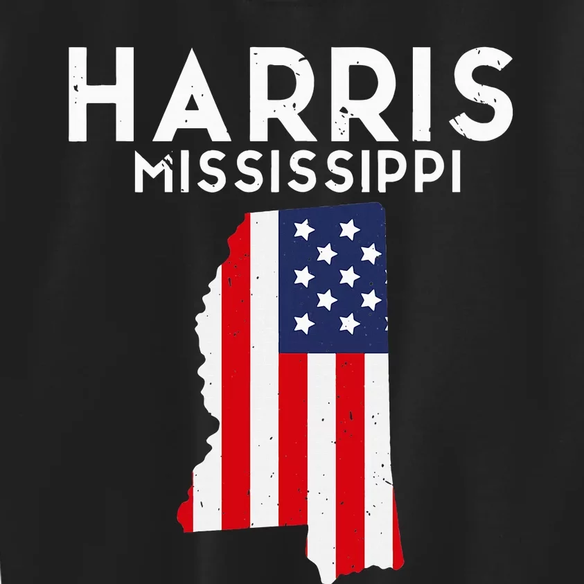 Harris Minnesota Usa State America Travel Minnesotan Kids Sweatshirt