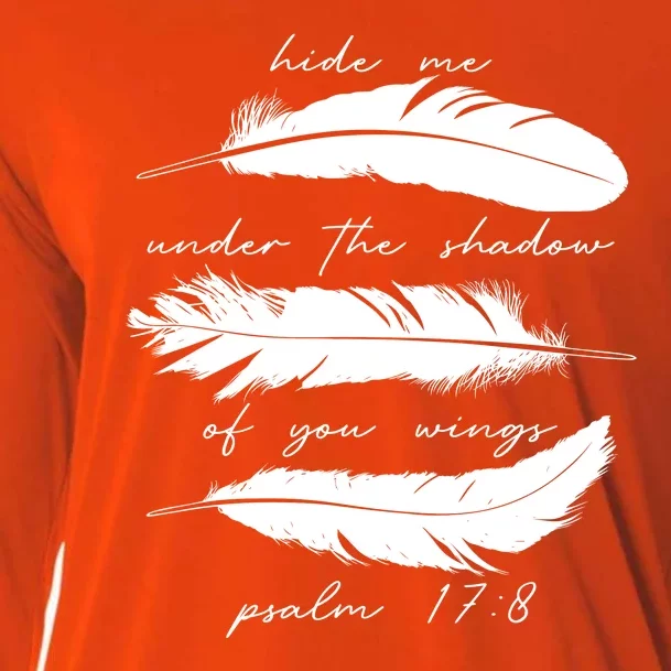 Hide Me Under The Shadow Of You Wings Psalm 17 8 Cooling Performance Long Sleeve Crew