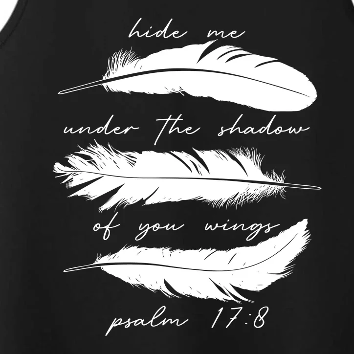 Hide Me Under The Shadow Of You Wings Psalm 17 8 Performance Tank