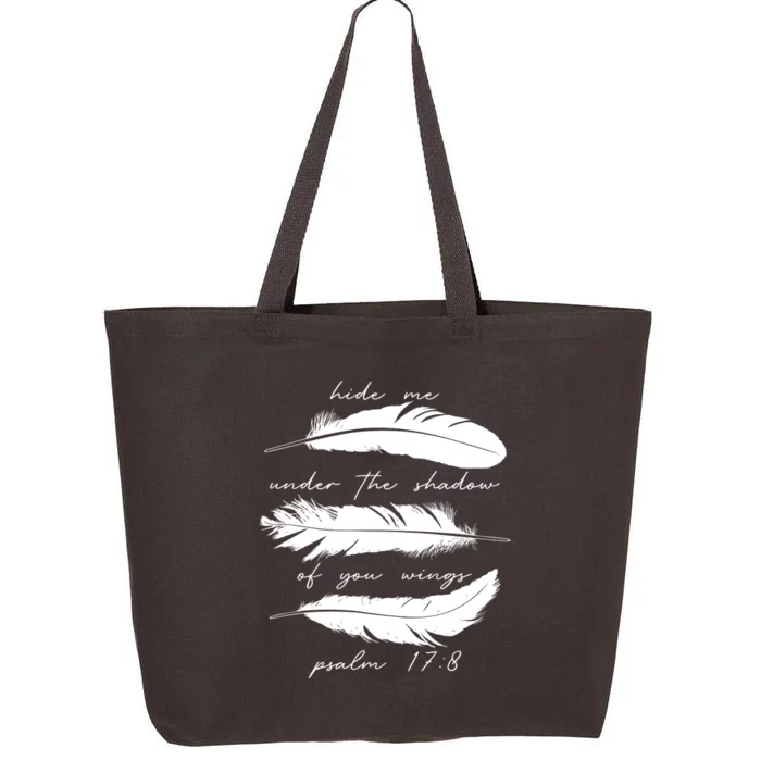 Hide Me Under The Shadow Of You Wings Psalm 17 8 25L Jumbo Tote