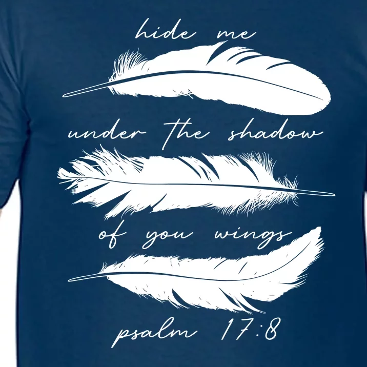 Hide Me Under The Shadow Of You Wings Psalm 17 8 Comfort Colors T-Shirt