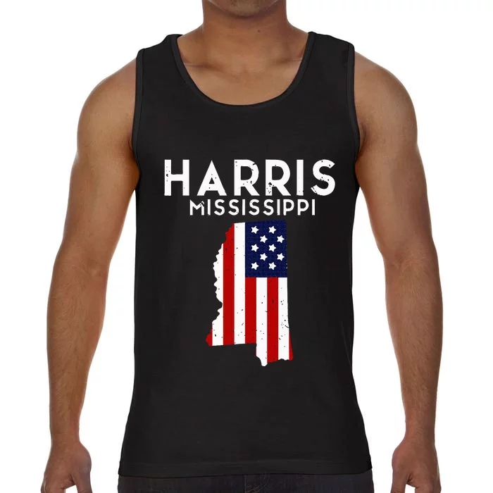 Harris Minnesota Usa State America Travel Minnesotan Comfort Colors® Tank Top