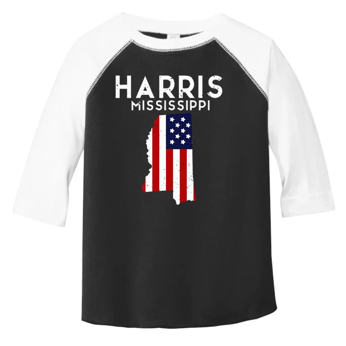 Harris Minnesota Usa State America Travel Minnesotan Toddler Fine Jersey T-Shirt