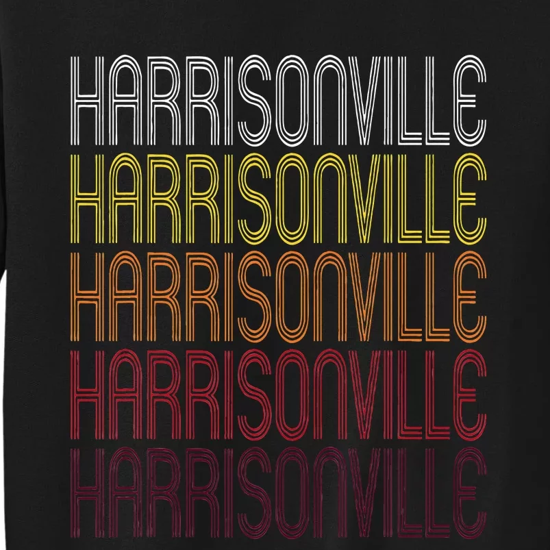 Harrisonville Mo Vintage Style Missouri Tall Sweatshirt