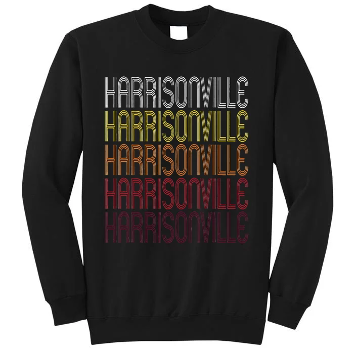 Harrisonville Mo Vintage Style Missouri Tall Sweatshirt