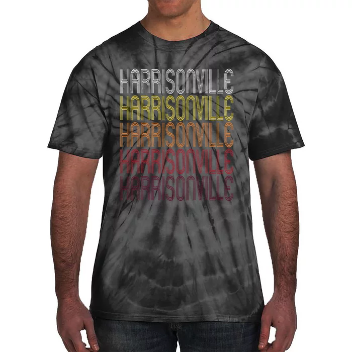 Harrisonville Mo Vintage Style Missouri Tie-Dye T-Shirt