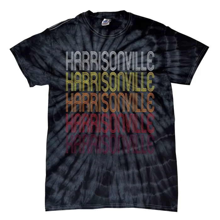 Harrisonville Mo Vintage Style Missouri Tie-Dye T-Shirt