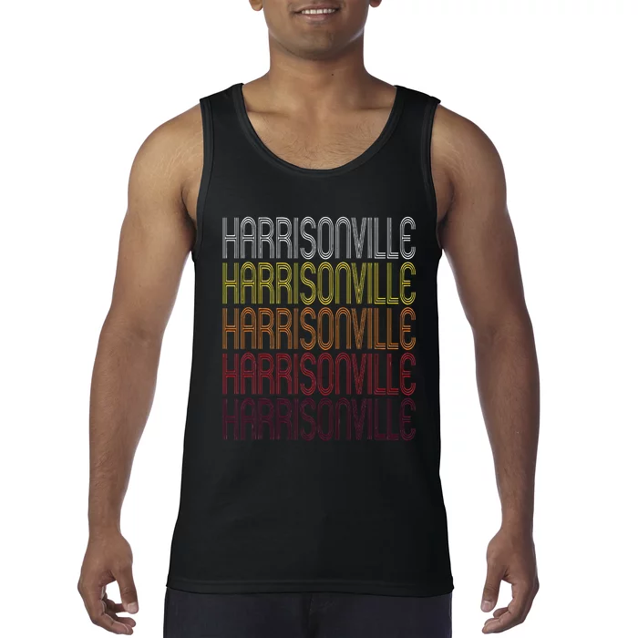 Harrisonville Mo Vintage Style Missouri Tank Top