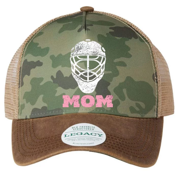 Hockey Mom Vintage Goalie Mask Hoodie Gift For Wo Legacy Tie Dye Trucker Hat