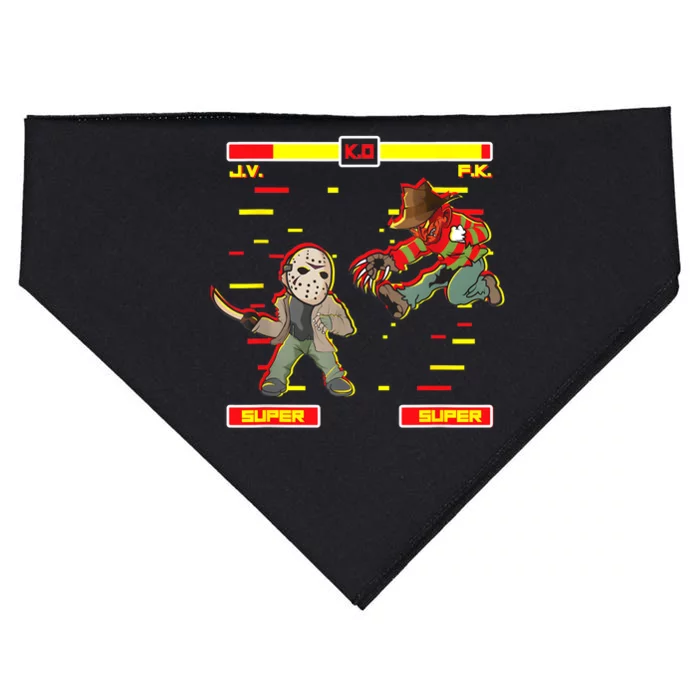 Horror Movie Video Game Lazy Halloween Costume USA-Made Doggie Bandana