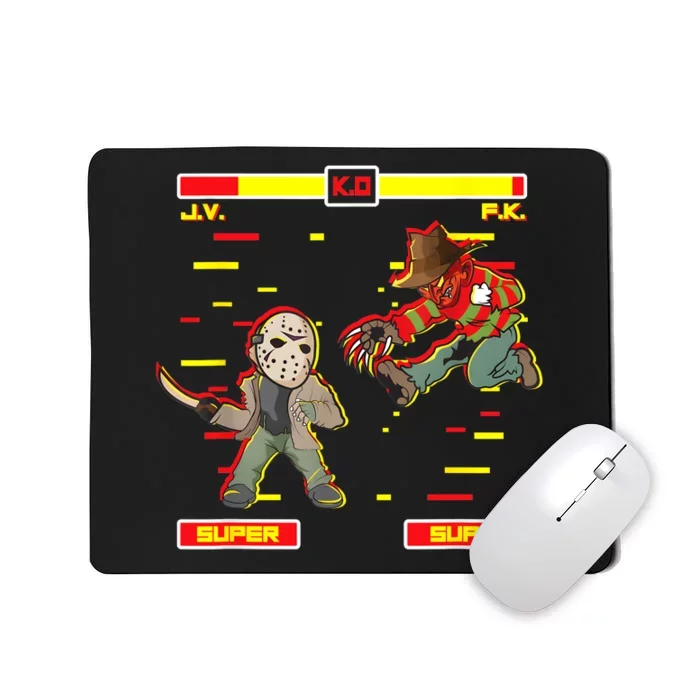 Horror Movie Video Game Lazy Halloween Costume Mousepad