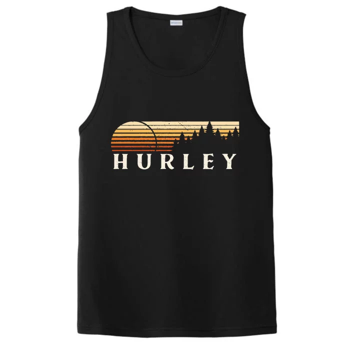 Hurley Mo Vintage Evergreen Sunset Eighties Retro Performance Tank