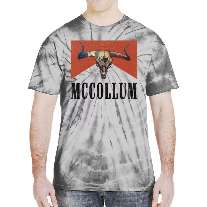 Howdy Mccollum Western Mccollum Punchy Cowboy Cowgirl Style Tie-Dye T-Shirt