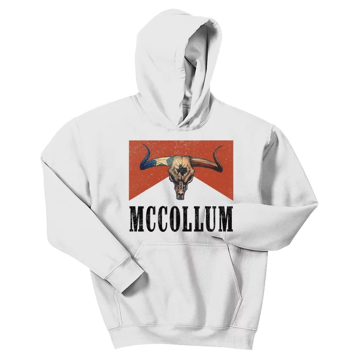 Howdy Mccollum Western Mccollum Punchy Cowboy Cowgirl Style Kids Hoodie