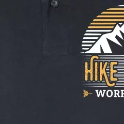 Hike More Worry Less Softstyle Adult Sport Polo