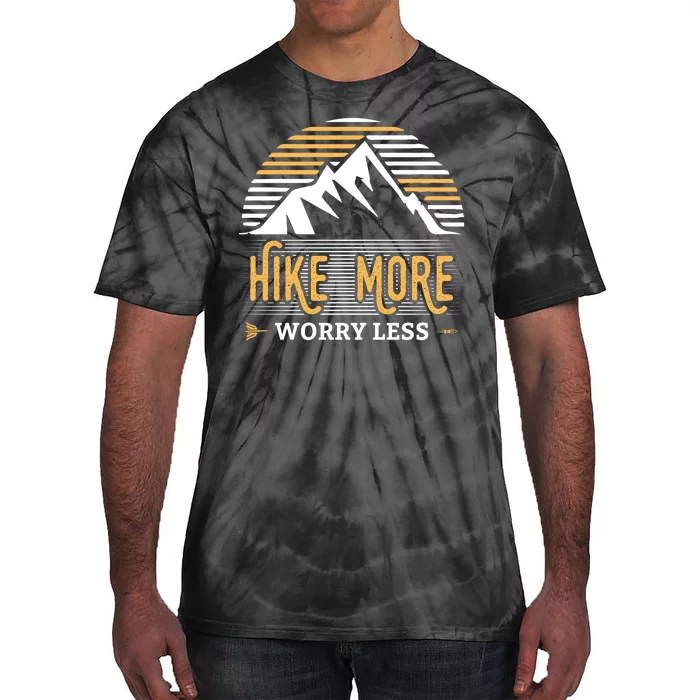 Hike More Worry Less Tie-Dye T-Shirt