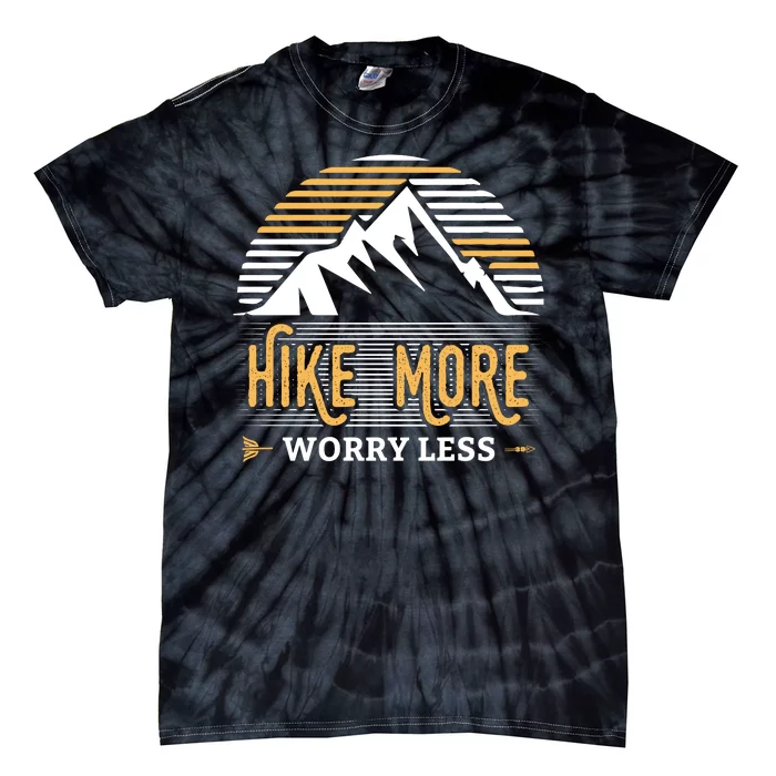 Hike More Worry Less Tie-Dye T-Shirt