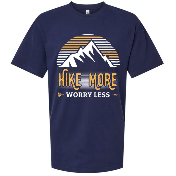 Hike More Worry Less Sueded Cloud Jersey T-Shirt