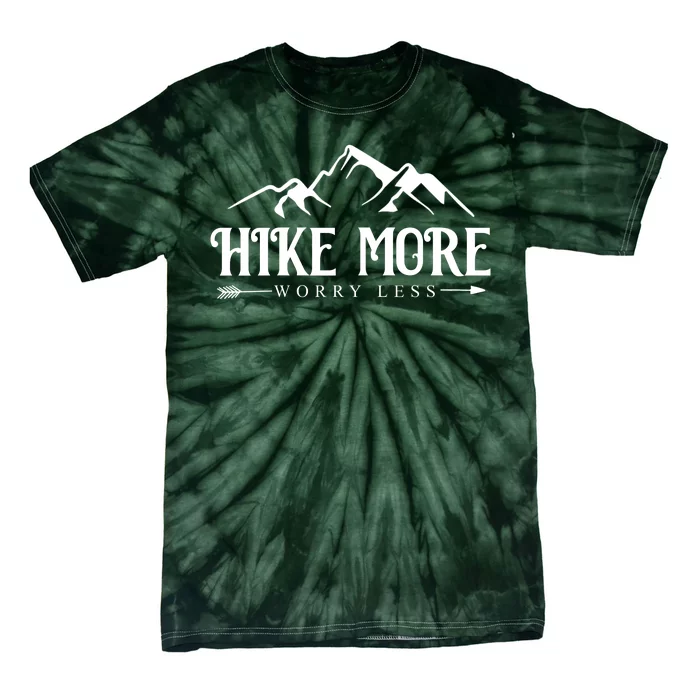 Hike More Worry Less Tie-Dye T-Shirt