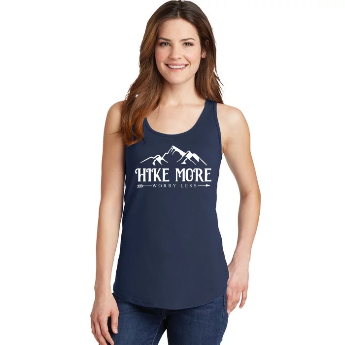 Hike More Worry Less Ladies Essential Tank