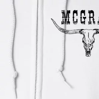 Howdy Mcgraw Western Mcgraw Cowboy Cowgirl Full Zip Hoodie