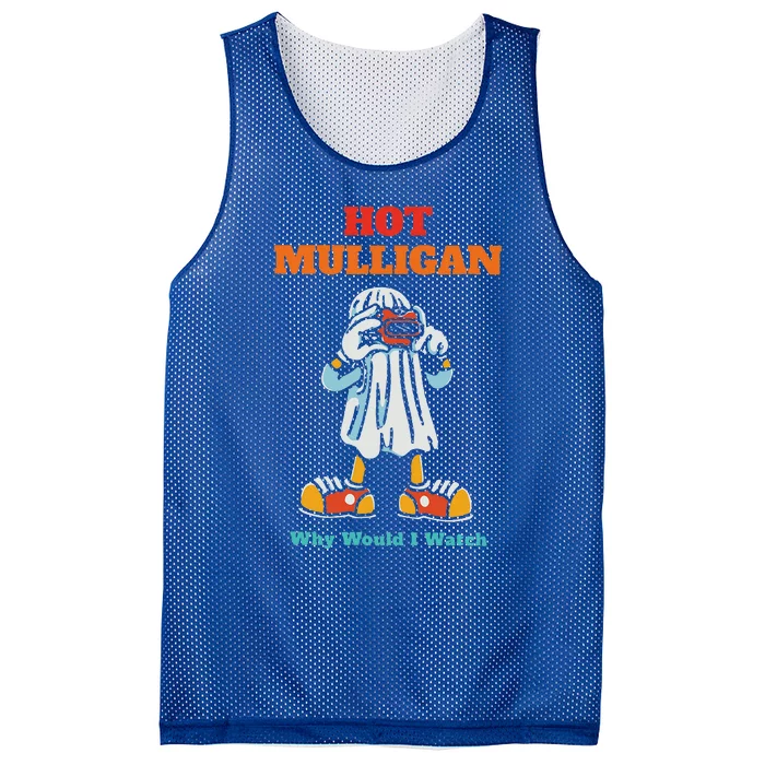 Hot Mulligan Why Would I Watch Mesh Reversible Basketball Jersey Tank