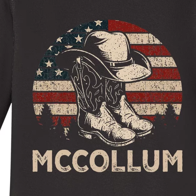 Howdy Mccollum Western Mccollum Punchy Cowboy Cowgirl Style Baby Long Sleeve Bodysuit