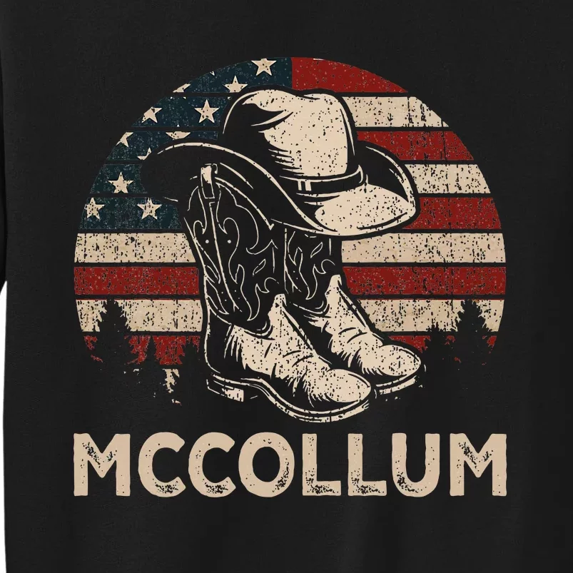 Howdy Mccollum Western Mccollum Punchy Cowboy Cowgirl Style Tall Sweatshirt