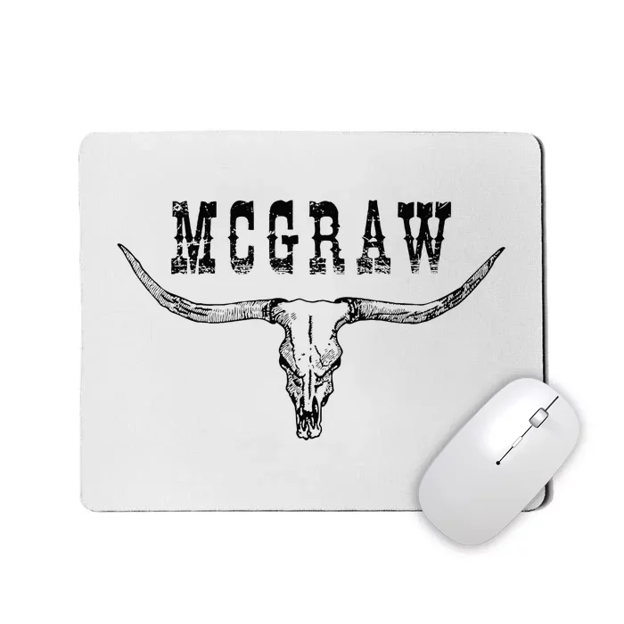 Howdy Mcgraw Western Mcgraw Cowboy Mousepad