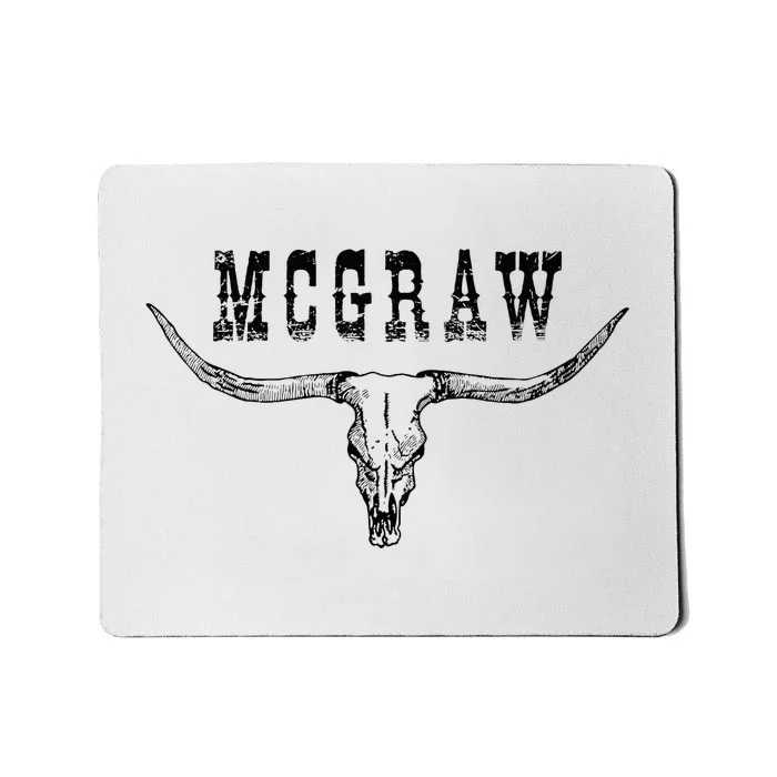 Howdy Mcgraw Western Mcgraw Cowboy Mousepad