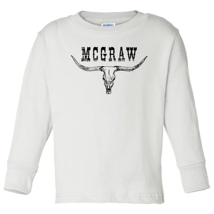 Howdy Mcgraw Western Mcgraw Cowboy Toddler Long Sleeve Shirt