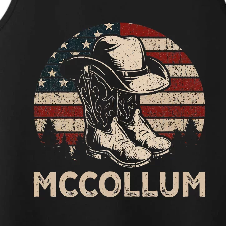 Howdy Mccollum Western Mccollum Punchy Cowboy Cowgirl Style Performance Tank