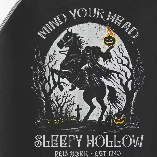 Halloween Mind Your Head Sleepy Hollow Headless Horseman Toddler Fine Jersey T-Shirt