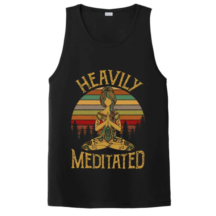 Heavily Meditated Yoga Meditation Spiritual Performance Tank