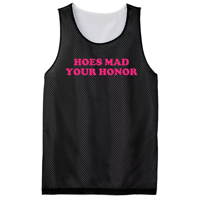 Hoes Mad Your Honor Apparel Mesh Reversible Basketball Jersey Tank