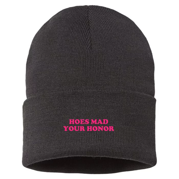 Hoes Mad Your Honor Apparel Sustainable Knit Beanie