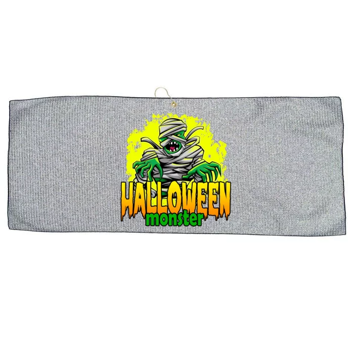 Halloween Monster Zombie Large Microfiber Waffle Golf Towel