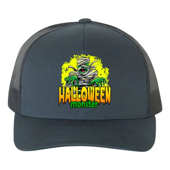 Halloween Monster Zombie Yupoong Adult 5-Panel Trucker Hat