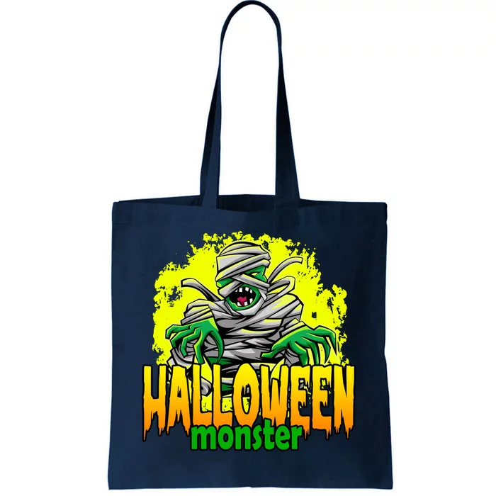 Halloween Monster Zombie Tote Bag