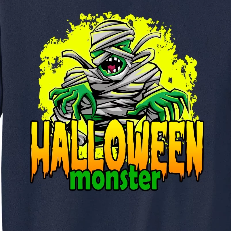 Halloween Monster Zombie Tall Sweatshirt