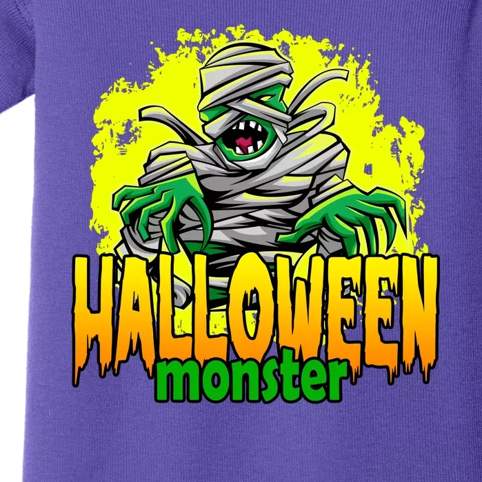 Halloween Monster Zombie Baby Bodysuit