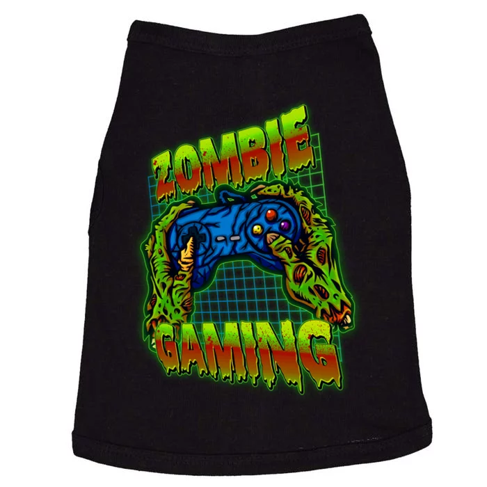 Halloween Monster Zombie Gaming Video Gamer Addict Doggie Tank