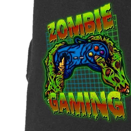 Halloween Monster Zombie Gaming Video Gamer Addict Doggie 3-End Fleece Hoodie