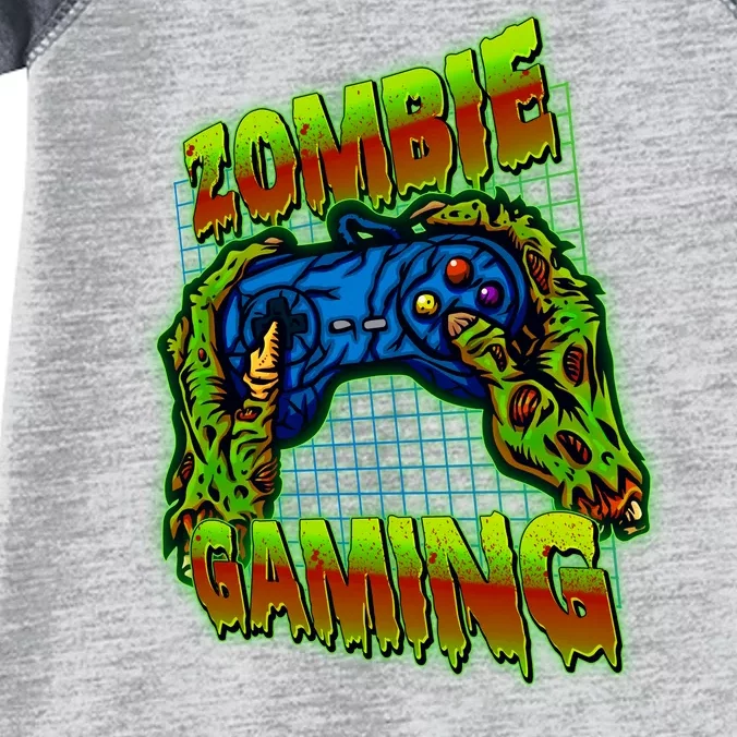 Halloween Monster Zombie Gaming Video Gamer Addict Infant Baby Jersey Bodysuit