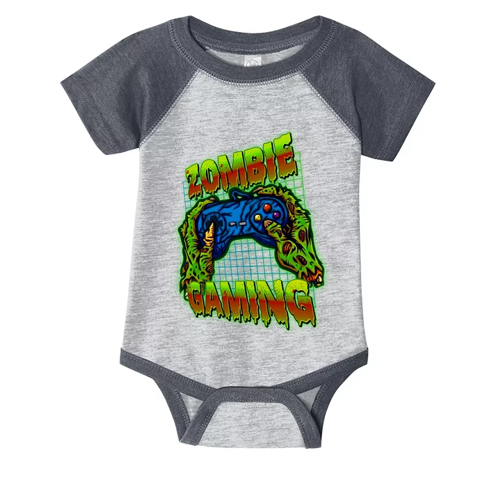 Halloween Monster Zombie Gaming Video Gamer Addict Infant Baby Jersey Bodysuit