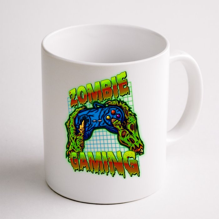 Halloween Monster Zombie Gaming Video Gamer Addict Front & Back Coffee Mug