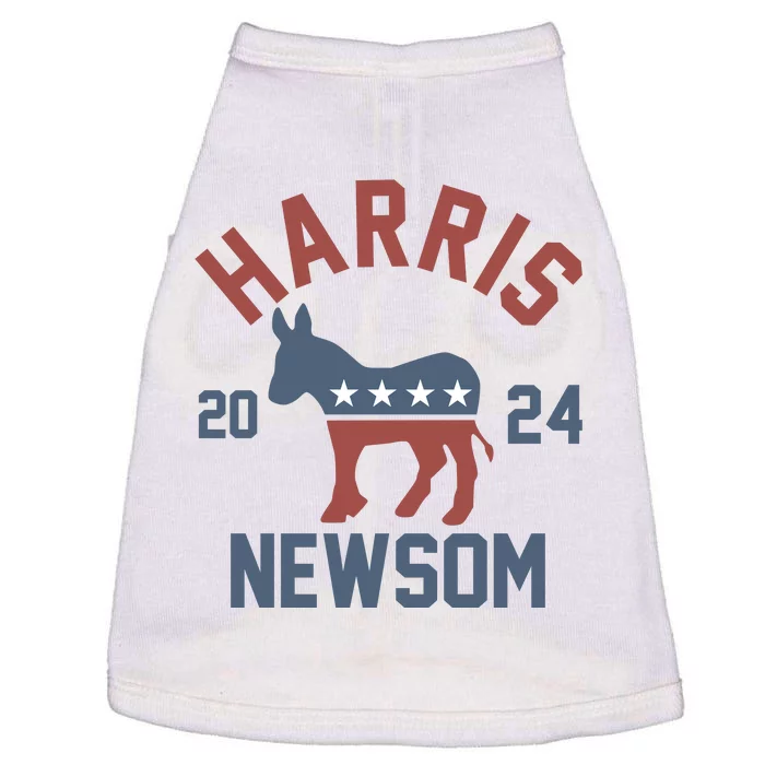 Harris Newsom 2024 For President Kamala Harris Gavin Newsom Doggie Tank