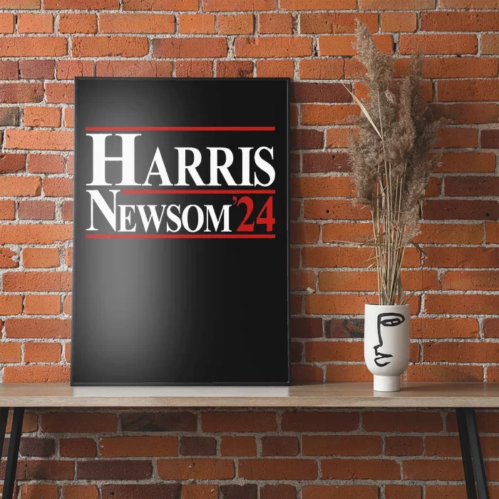 Harris Newsom 24 Retro Vintage Style Poster