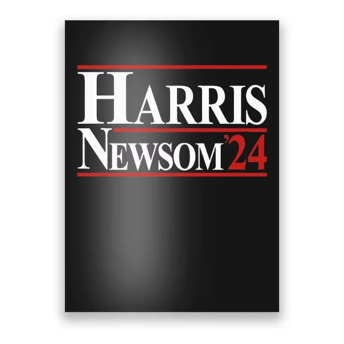 Harris Newsom 24 Retro Vintage Style Poster