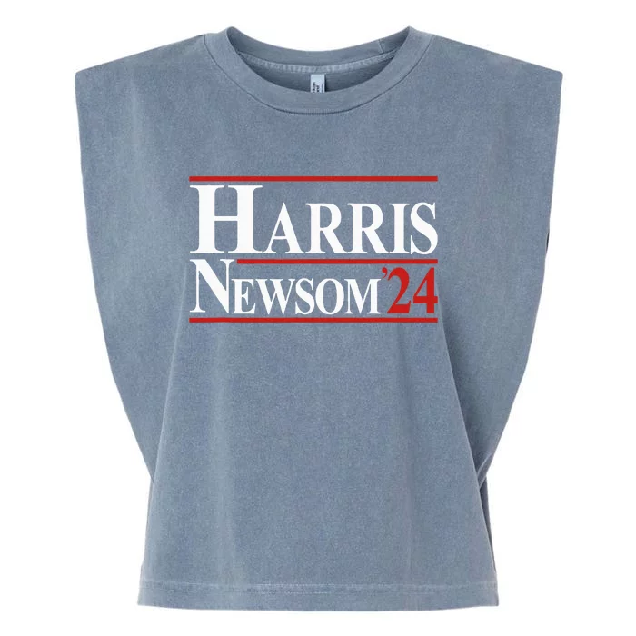 Harris Newsom 24 Retro Vintage Style Garment-Dyed Women's Muscle Tee